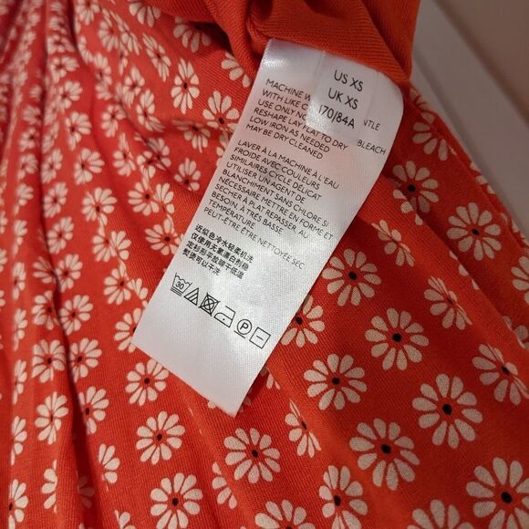 Nwt ANTHROPOLOGIE MAEVE  Brianne Cowl Neck Dress XS @V - Picture 7 of 12